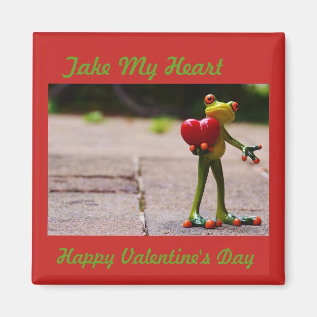 IMÁN CUTE CORAZÓN DE COLECCIÓN DE LA FRONTERA (Frente)