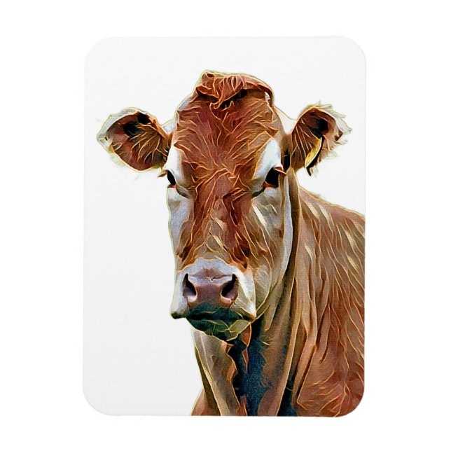 IMÁN CUTE COW (Vertical)