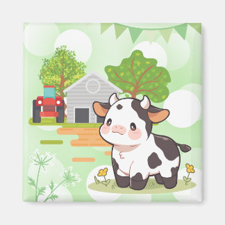 Imán Cute Cow Magnet