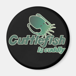 Imán Cute Cuttlefish quiere acurrucarse