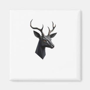 Imán Cute Deer Hear 3d - Pegatina Mundial de Animales