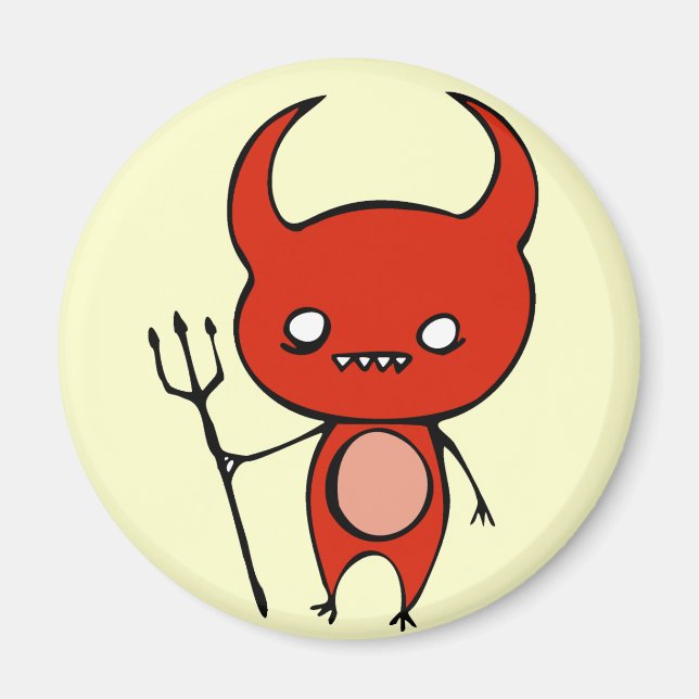Imán Cute Demon (Frente)