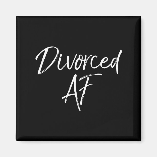 Imán Cute Divorce Gift For Women Funny Divorcee Idea Di (Frente)