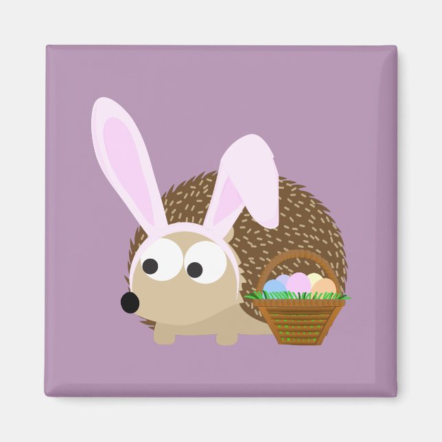 Imán Cute Easter Hedgehog (Frente)