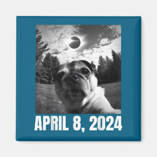 Imán Cute Eclipse Total Solar abril 8