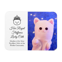 Imán Cute elegante guión profesional Royal Plushie