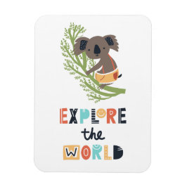 Imán Cute explorando Koala