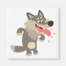 Imán Cute Familiar Personalizado Wolf Magnet