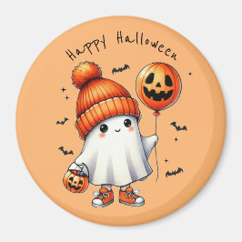 Imán Cute fantasma Happy Halloween Magnet