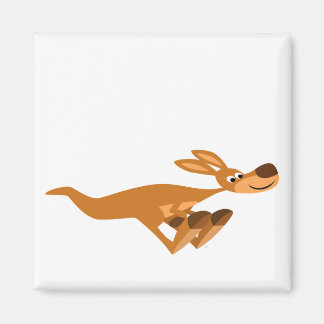 Imán Cute Fast Personalizado Kangaroo Magnet