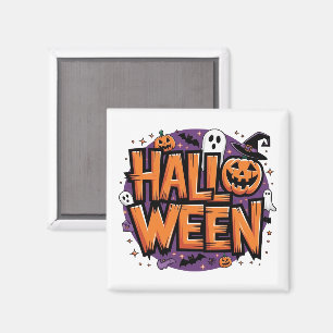 Imán Cute funny halloween