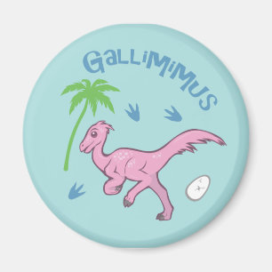Imán Cute Gallimimus