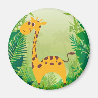 Imán Cute Giraffe
