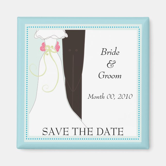 Imán Cute Guardar los imanes de fecha (Frente)