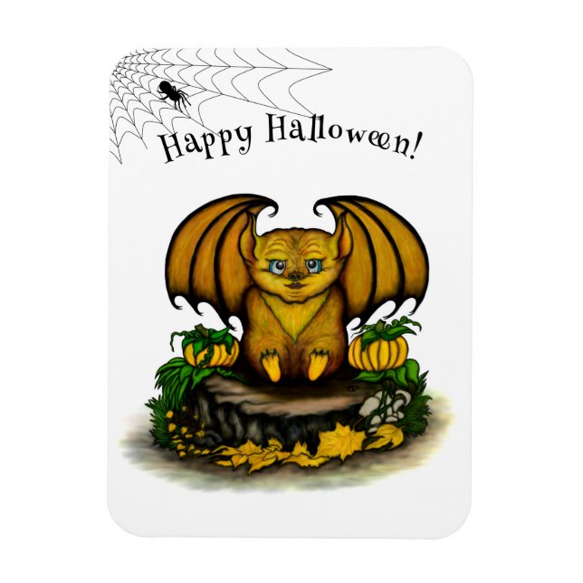 Imán Cute Halloween Bat (Vertical)