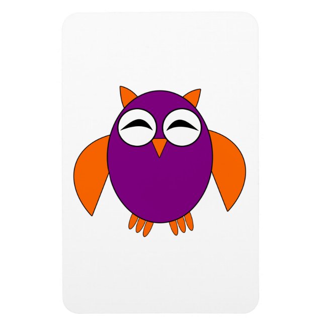 Imán Cute Halloween Owl Magnet (Vertical)