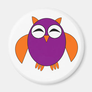 Imán Cute Halloween Owl Magnet