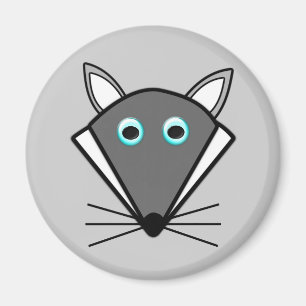 Imán Cute Halloween Wolf Magnet