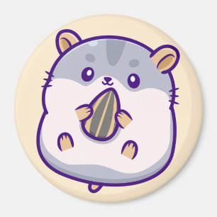 Imán Cute Hamster
