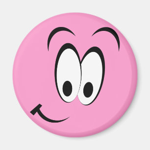 Imán Cute Happy Face