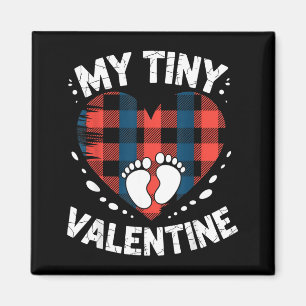 Imán Cute Heart Mi Pequeño San Valentín Anuncio de Emba