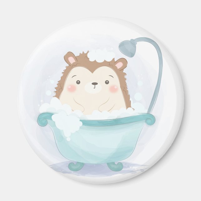 Imán Cute Hedgehog (Frente)