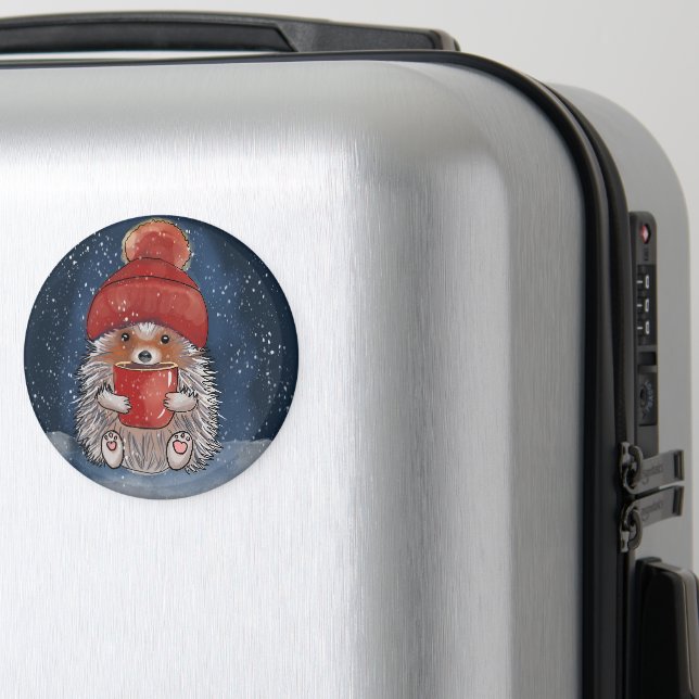 Imán Cute Hedgehog (In Situ (Equipaje))