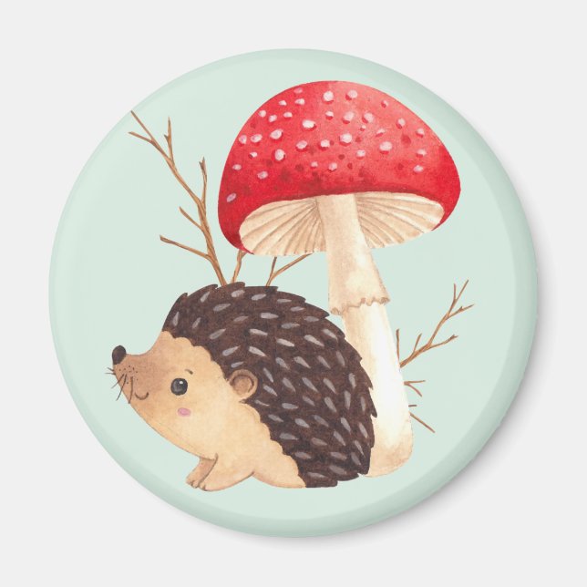 Imán Cute Hedgehog Magnet (Frente)