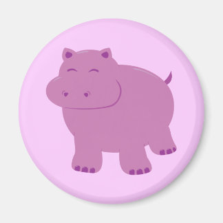 Imán Cute Hippo