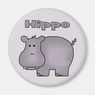 Imán Cute Hippo
