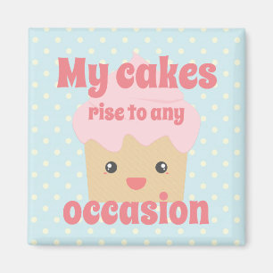 Imán Cute Kawaii Cupcake Divertido Cita Dotty