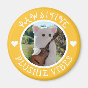 Imán Cute Kawaii, foto de videos de plástico patético a