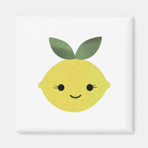 Imán Cute Kawaii Lemon