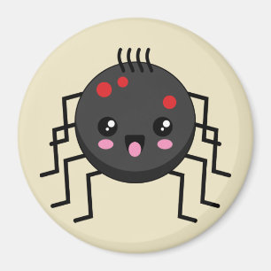Imán Cute Kawaii Spider