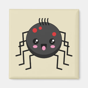 Imán Cute Kawaii Spider