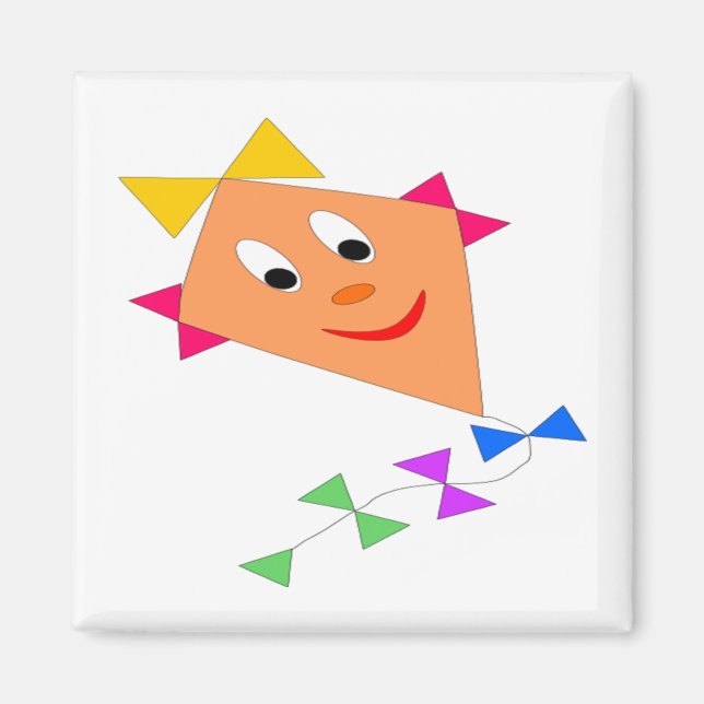 Imán Cute Kite (Frente)