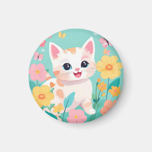 Imán Cute Kitten