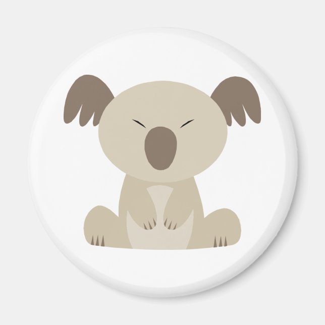 Imán Cute Koala Magnet (Frente)