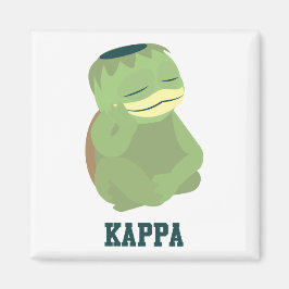 Imán Cute meditando a Kappa