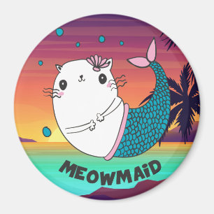 Imán Cute Meowmaid