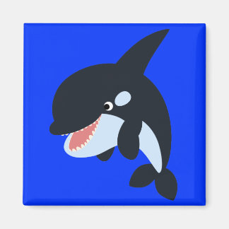 Imán Cute Merry Personalizado Killer Whale Magnet
