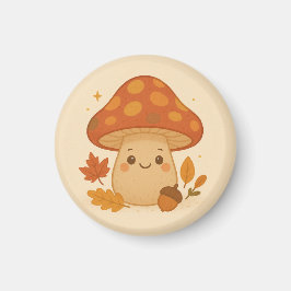 Imán Cute Mushroom