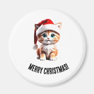 Imán Cute Navidades Kitten Magnet