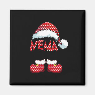 Imán Cute Nema Claus Nuevos Navidades Santa Claus