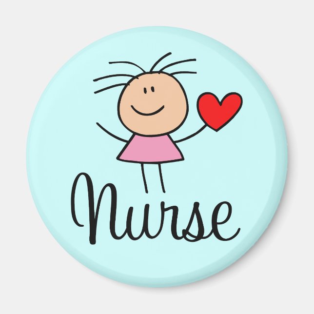 Imán Cute Nurse Magnet (Frente)
