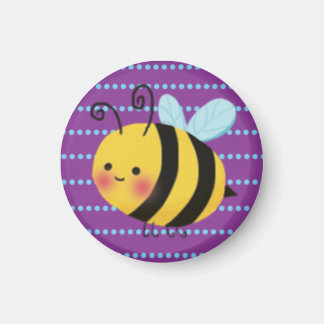 Imán Cute ocupado Bumble Bee