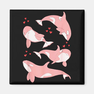 Imán Cute Orca Ballena Biólogo Marino Animales Marinos