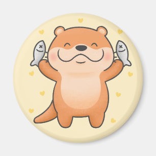 Imán Cute Otter Magnet