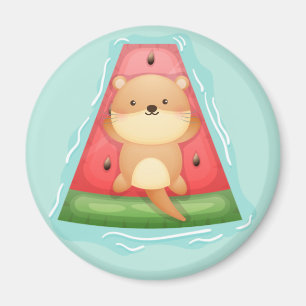 Imán Cute Otter Magnet