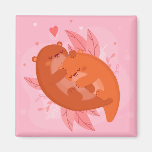 Imán Cute Otters
